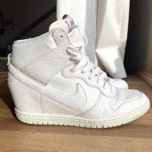 Nike Dunk Sky Hi White Croc